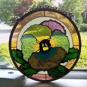 Pansy/Window Art